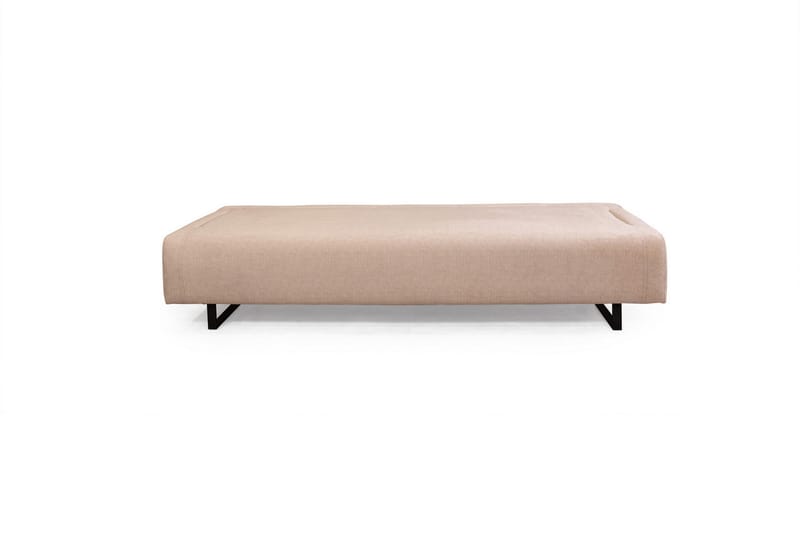 Southburn 3-sits Bäddsoffa 90x220 cm i Tyg med Lösa Ryggkuddar - Beige - Möbler - Vardagsrum - Bäddsoffor