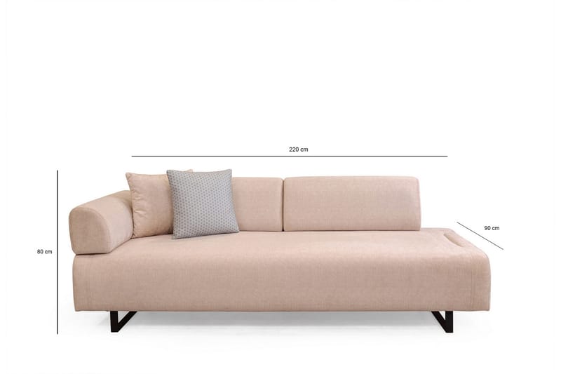 Southburn Bäddsoffa 3-sits - Beige - Möbler - Vardagsrum - Bäddsoffor