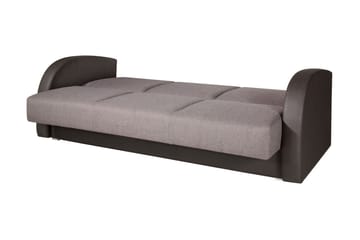 Square Bäddsoffa 222x90x88 cm - Brun/Grå - Möbler - Vardagsrum - Bäddsoffor