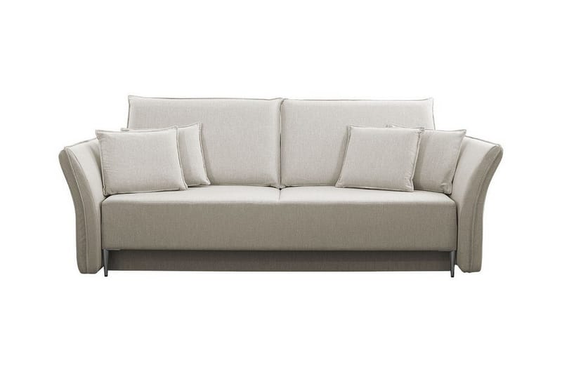 Staffin 3-sits Bäddsoffa Beige/Ljusbeige - Bäddsoffor - 3-sits bäddsoffa