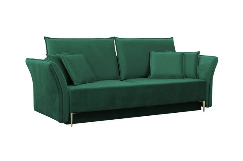 Staffin 3-sits Bäddsoffa Dark green - Möbler - Vardagsrum - Bäddsoffor