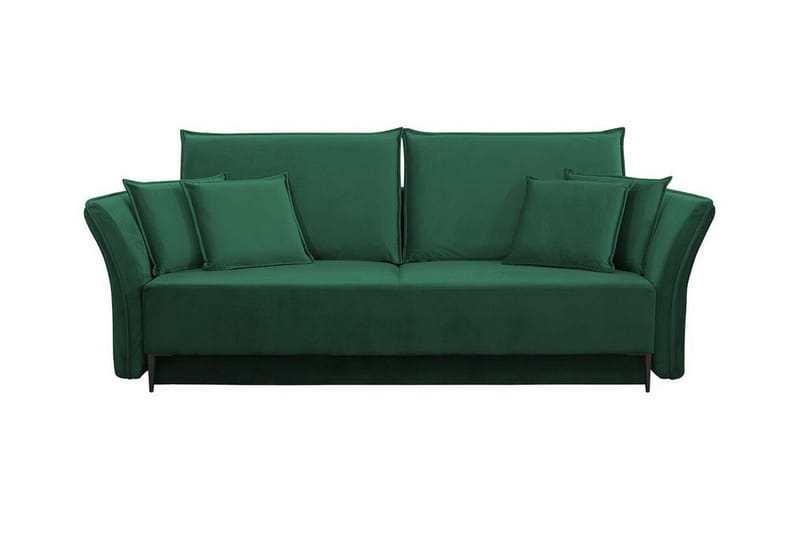 Staffin 3-sits Bäddsoffa Dark green - Möbler - Vardagsrum - Bäddsoffor