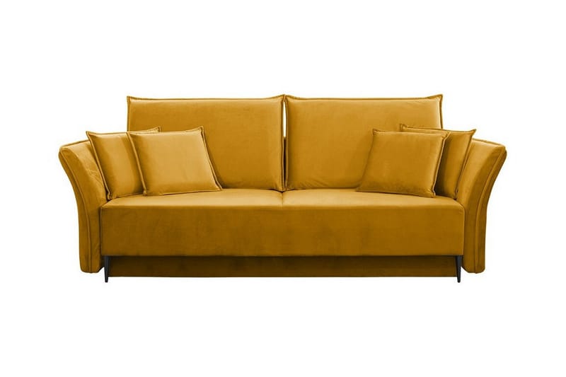 Staffin 3-sits Bäddsoffa Gul - Möbler - Vardagsrum - Bäddsoffor