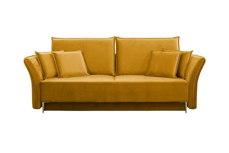Staffin 3-sits Bäddsoffa Gul - Möbler - Vardagsrum - Bäddsoffor