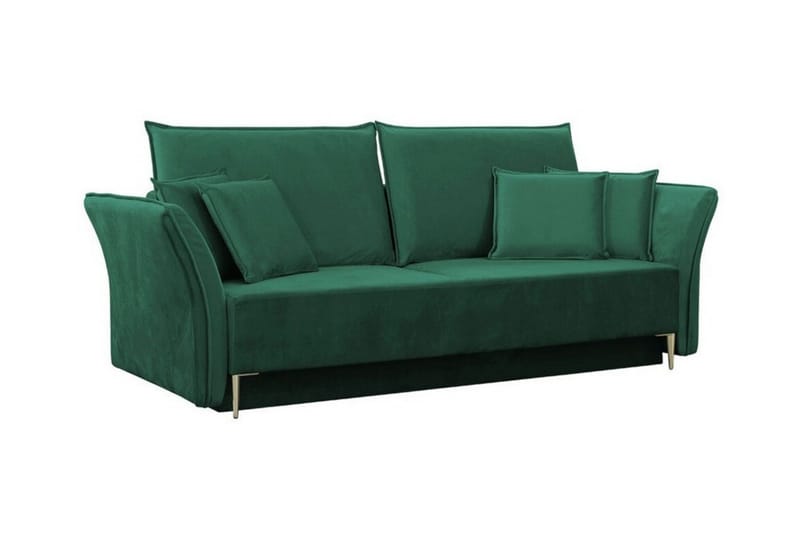 Staffin 3-sits Bäddsoffa Mörkgrön - Möbler - Vardagsrum - Bäddsoffor