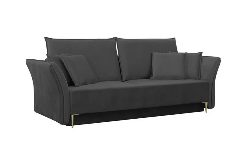 Staffin 3-sits Bäddsoffa NO_BRAND Dark grey - Möbler - Vardagsrum - Bäddsoffor