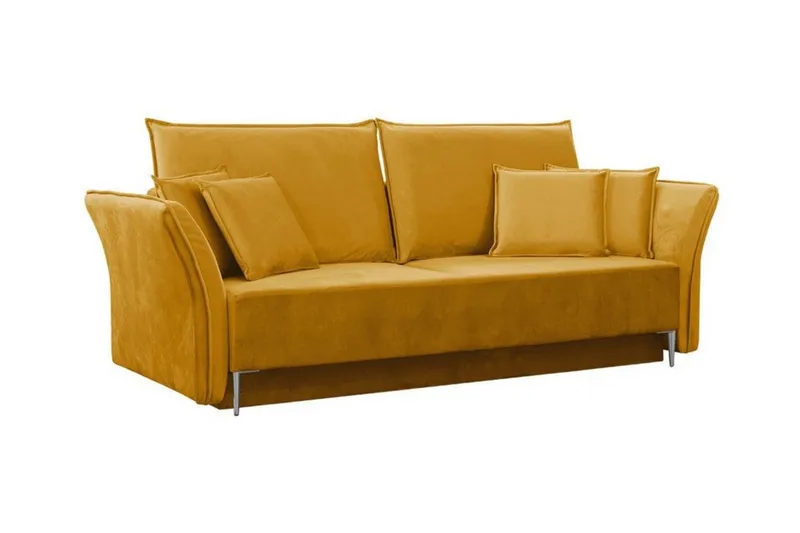 Staffin 3-sits Bäddsoffa NO_BRAND Yellow - Möbler - Vardagsrum - Bäddsoffor
