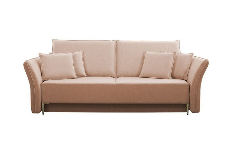 Staffin 3-sits Bäddsoffa Rosa - Möbler - Vardagsrum - Bäddsoffor