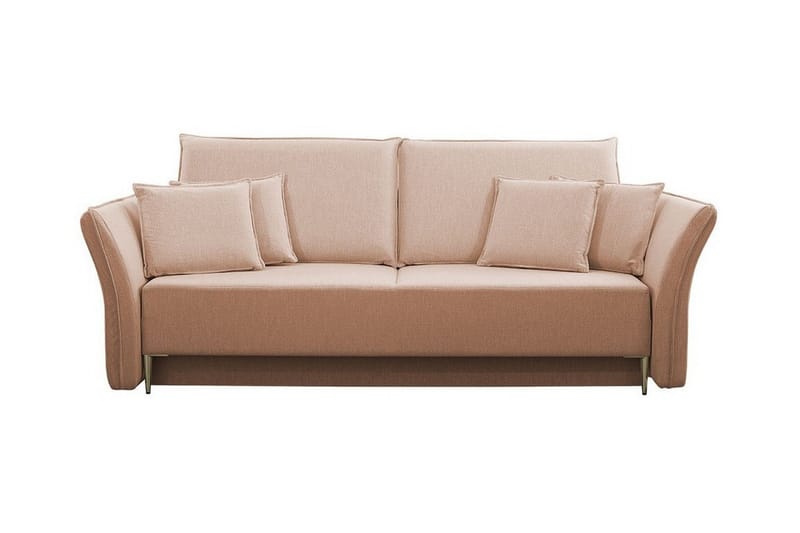 Staffin 3-sits Bäddsoffa Pink - Möbler - Vardagsrum - Bäddsoffor