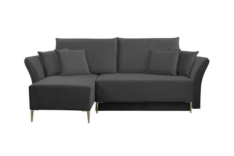 Staffin 3-sits Hörnbäddsoffa Dark grey - Möbler - Vardagsrum - Bäddsoffor - Hörnbäddsoffa