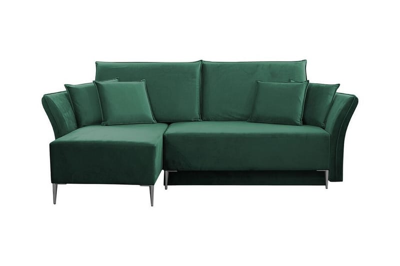 Staffin 3-sits Hörnbäddsoffa Grön - Möbler - Vardagsrum - Bäddsoffor - Hörnbäddsoffa