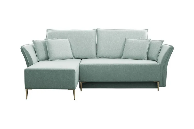 Staffin 3-sits Hörnbäddsoffa Light green - Möbler - Vardagsrum - Bäddsoffor - Hörnbäddsoffa