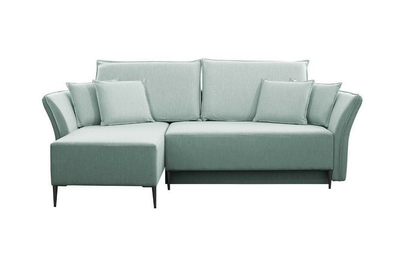 Staffin 3-sits Hörnbäddsoffa Ljusgrön/Grön/Mint - Möbler - Vardagsrum - Bäddsoffor - Hörnbäddsoffa