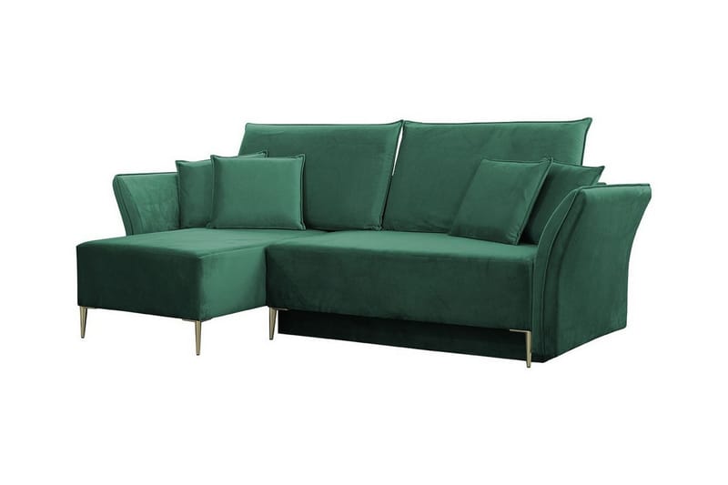 Staffin 3-sits Hörnbäddsoffa Mörkgrön - Möbler - Vardagsrum - Bäddsoffor - Hörnbäddsoffa