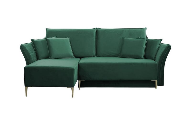 Staffin 3-sits Hörnbäddsoffa Mörkgrön - Möbler - Vardagsrum - Bäddsoffor - Hörnbäddsoffa