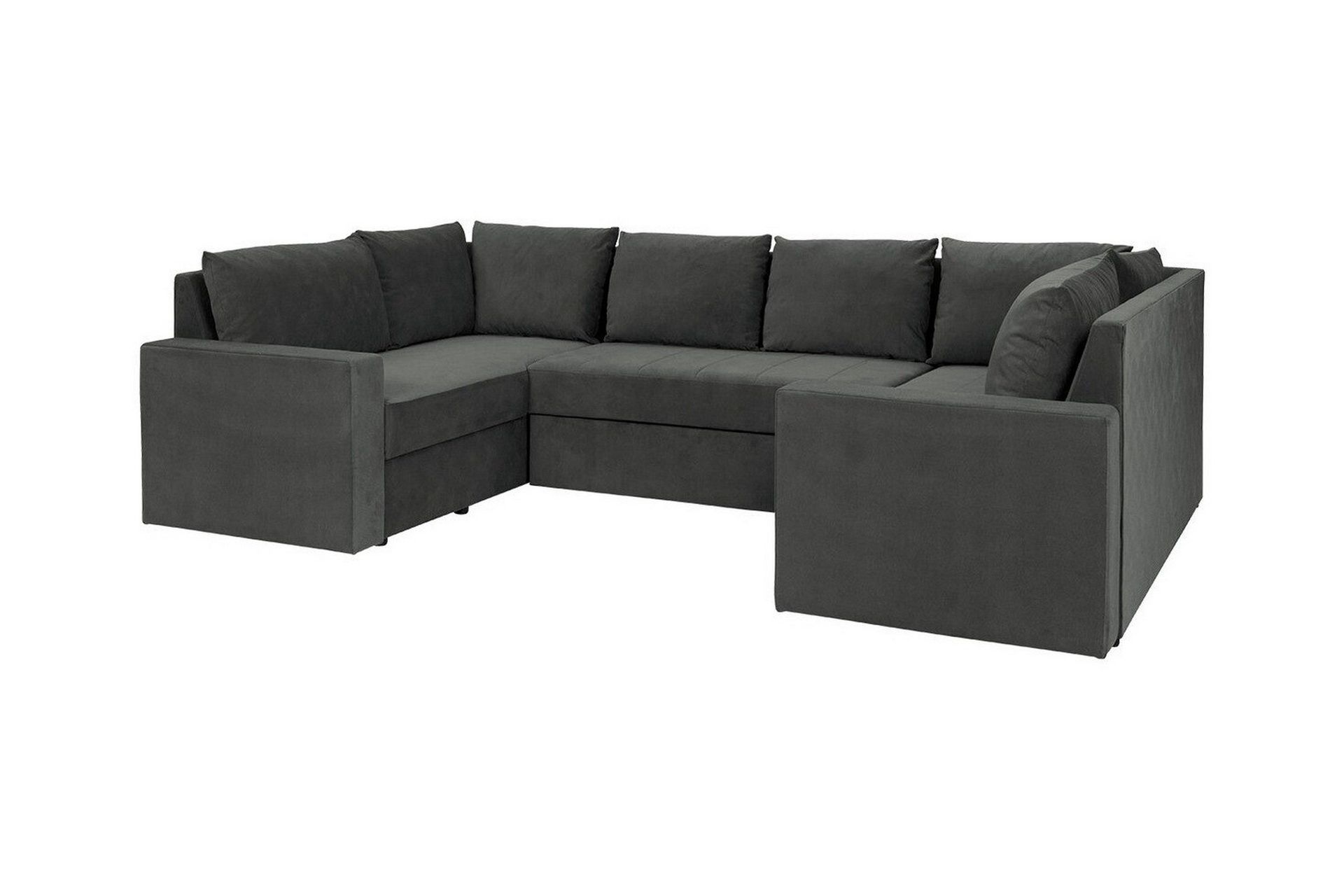 Staffin 4-sits H&ouml;rnb&auml;ddsoffa Dark grey -