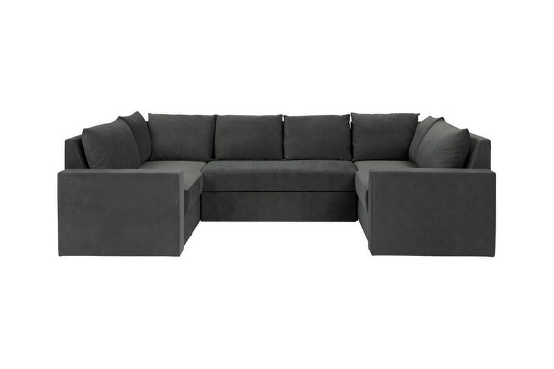 Staffin 4-sits Hörnbäddsoffa Dark grey - Möbler - Vardagsrum - Bäddsoffor - Hörnbäddsoffa