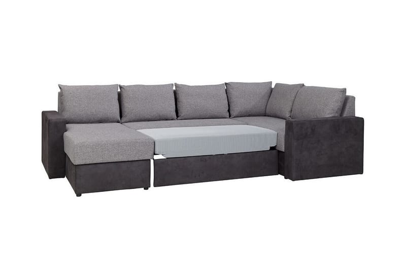 Staffin 4-sits Hörnbäddsoffa Ljusgrå - Möbler - Vardagsrum - Bäddsoffor - Hörnbäddsoffa