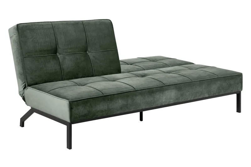 Stefan Bäddsoffa Sammet - Grön - Möbler - Vardagsrum - Bäddsoffor