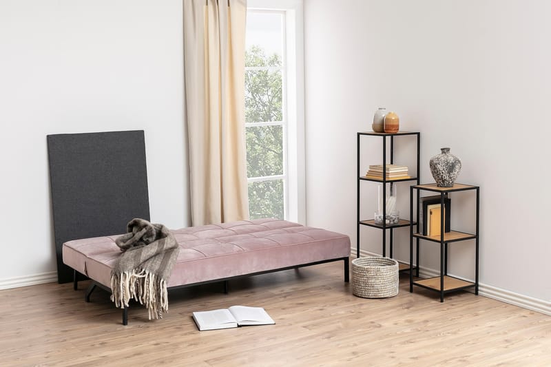 Stefan Bäddsoffa Sammet - Rosa - Möbler - Vardagsrum - Bäddsoffor