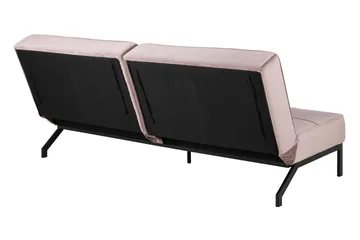 Stefan Bäddsoffa Sammet - Rosa - Möbler - Vardagsrum - Bäddsoffor