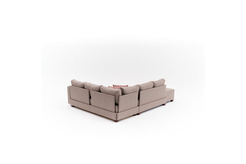 Sufian Hörnbäddsoffa 4-sits - Brun - Möbler - Vardagsrum - Bäddsoffor - Hörnbäddsoffa