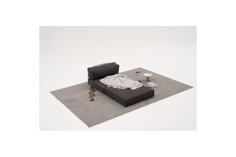 Sufian Hörnbäddsoffa med Divan 2-sits - Antracit - Möbler - Vardagsrum - Bäddsoffor