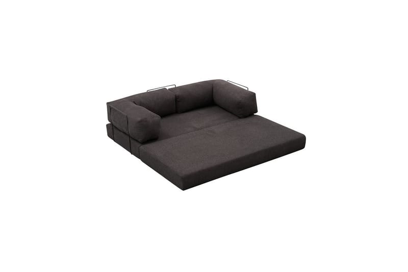 Sufian Hörnbäddsoffa med Divan 2-sits - Antracit - Möbler - Vardagsrum - Bäddsoffor