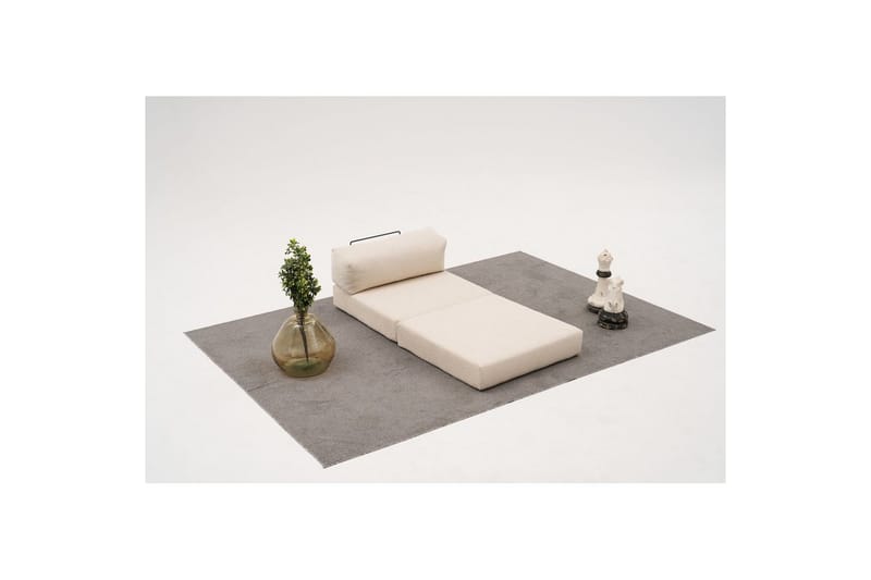 Sufian Hörnbäddsoffa med Divan 2-sits - Cremevit - Möbler - Vardagsrum - Bäddsoffor