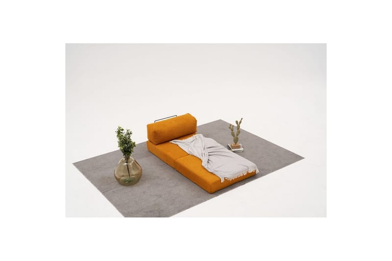 Sufian Hörnbäddsoffa med Divan 2-sits - Orange - Möbler - Vardagsrum - Bäddsoffor