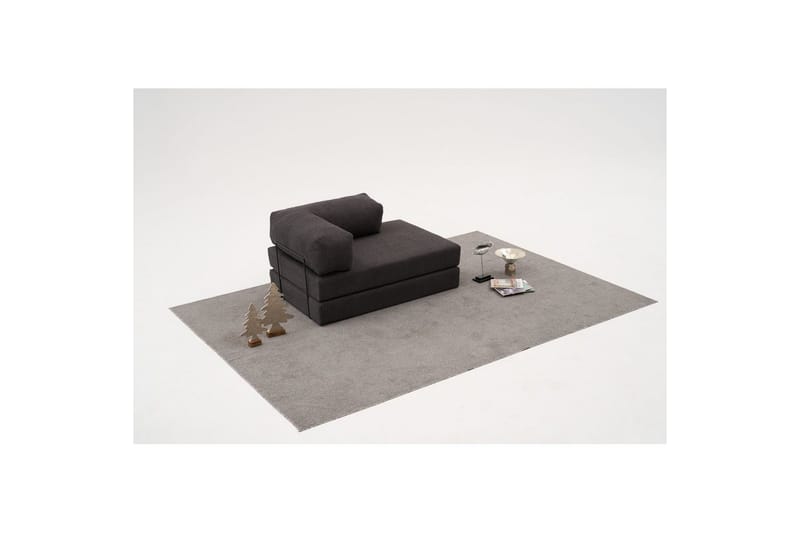 Sufian Hörnbäddsoffa Två Hörn 3-sits - Antracit - Möbler - Vardagsrum - Bäddsoffor - Hörnbäddsoffa