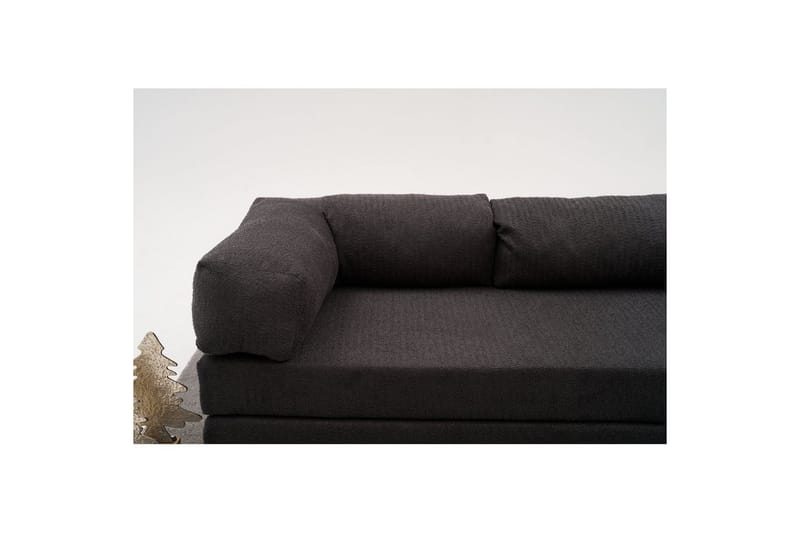 Sufian Hörnbäddsoffa Två Hörn 3-sits - Antracit - Möbler - Vardagsrum - Bäddsoffor - Hörnbäddsoffa