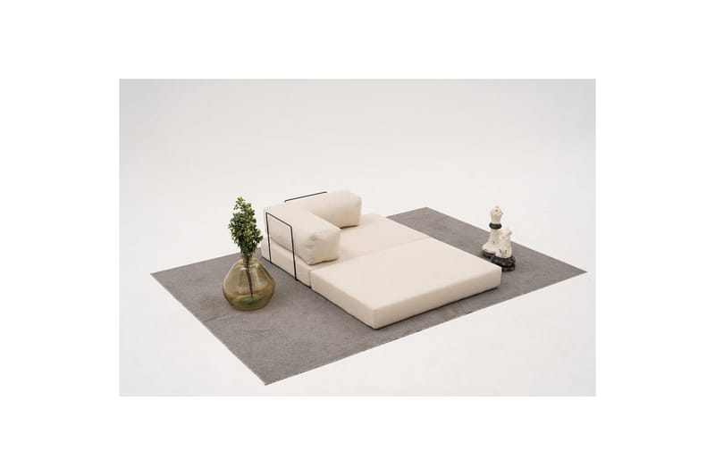 Sufian Hörnbäddsoffa Två Hörn 3-sits - Beige - Möbler - Vardagsrum - Bäddsoffor - Hörnbäddsoffa