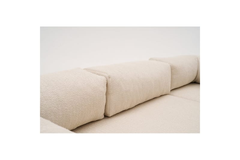 Sufian Hörnbäddsoffa Två Hörn 3-sits - Beige - Möbler - Vardagsrum - Bäddsoffor - Hörnbäddsoffa