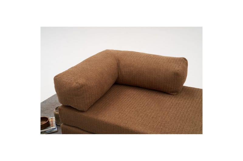 Sufian Hörnbäddsoffa Två Hörn 3-sits - Brun - Möbler - Vardagsrum - Bäddsoffor - Hörnbäddsoffa