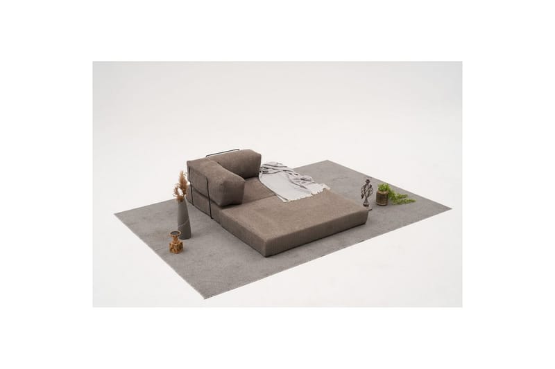 Sufian Hörnbäddsoffa Två Hörn 3-sits - Grå - Möbler - Vardagsrum - Bäddsoffor - Hörnbäddsoffa
