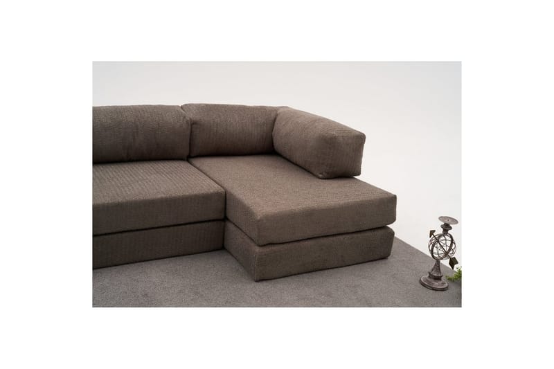 Sufian Hörnbäddsoffa Två Hörn 3-sits - Grå - Möbler - Vardagsrum - Bäddsoffor - Hörnbäddsoffa