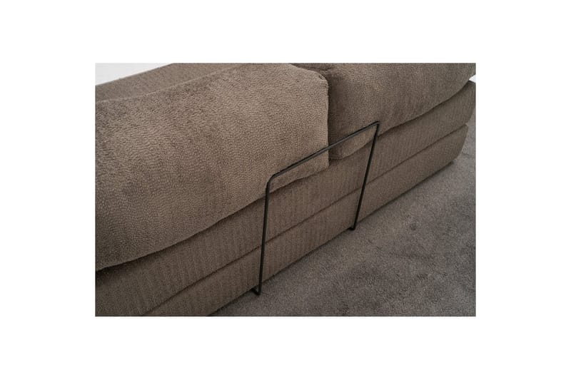 Sufian Hörnbäddsoffa Två Hörn 3-sits - Grå - Möbler - Vardagsrum - Bäddsoffor - Hörnbäddsoffa