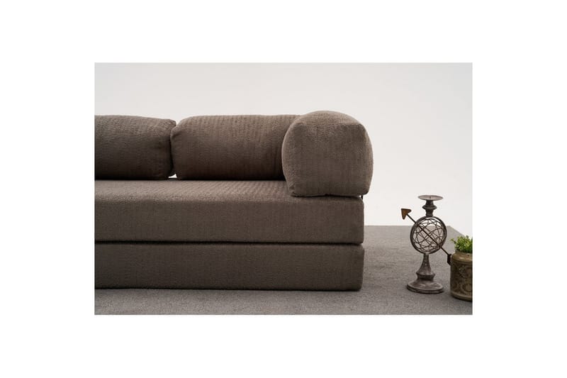 Sufian Hörnbäddsoffa Två Hörn 3-sits - Grå - Möbler - Vardagsrum - Bäddsoffor - Hörnbäddsoffa