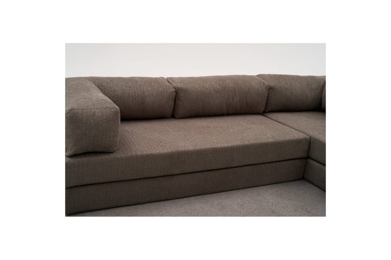 Sufian Hörnbäddsoffa Två Hörn 3-sits - Grå - Möbler - Vardagsrum - Bäddsoffor - Hörnbäddsoffa