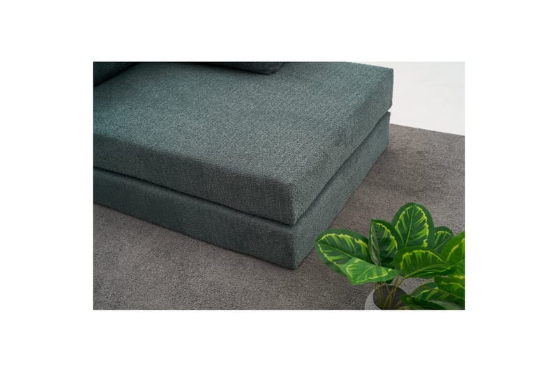 Sufian Hörnbäddsoffa Två Hörn 3-sits - Grön - Möbler - Vardagsrum - Bäddsoffor - Hörnbäddsoffa