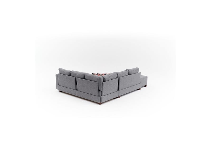 Sufian Soffa med Schäslong 4-sits - Grafitgrå - Möbler - Vardagsrum - Bäddsoffor - Hörnbäddsoffa