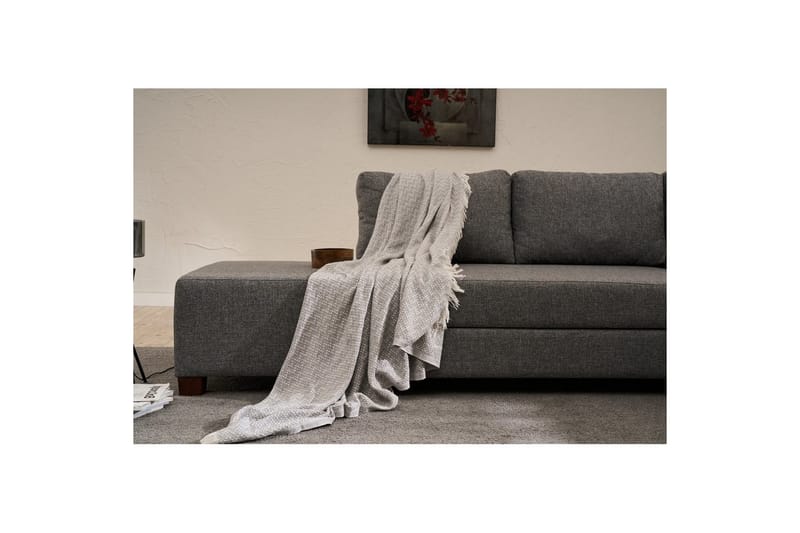 Sufian Soffa med Schäslong 4-sits - Grafitgrå - Möbler - Vardagsrum - Bäddsoffor - Hörnbäddsoffa
