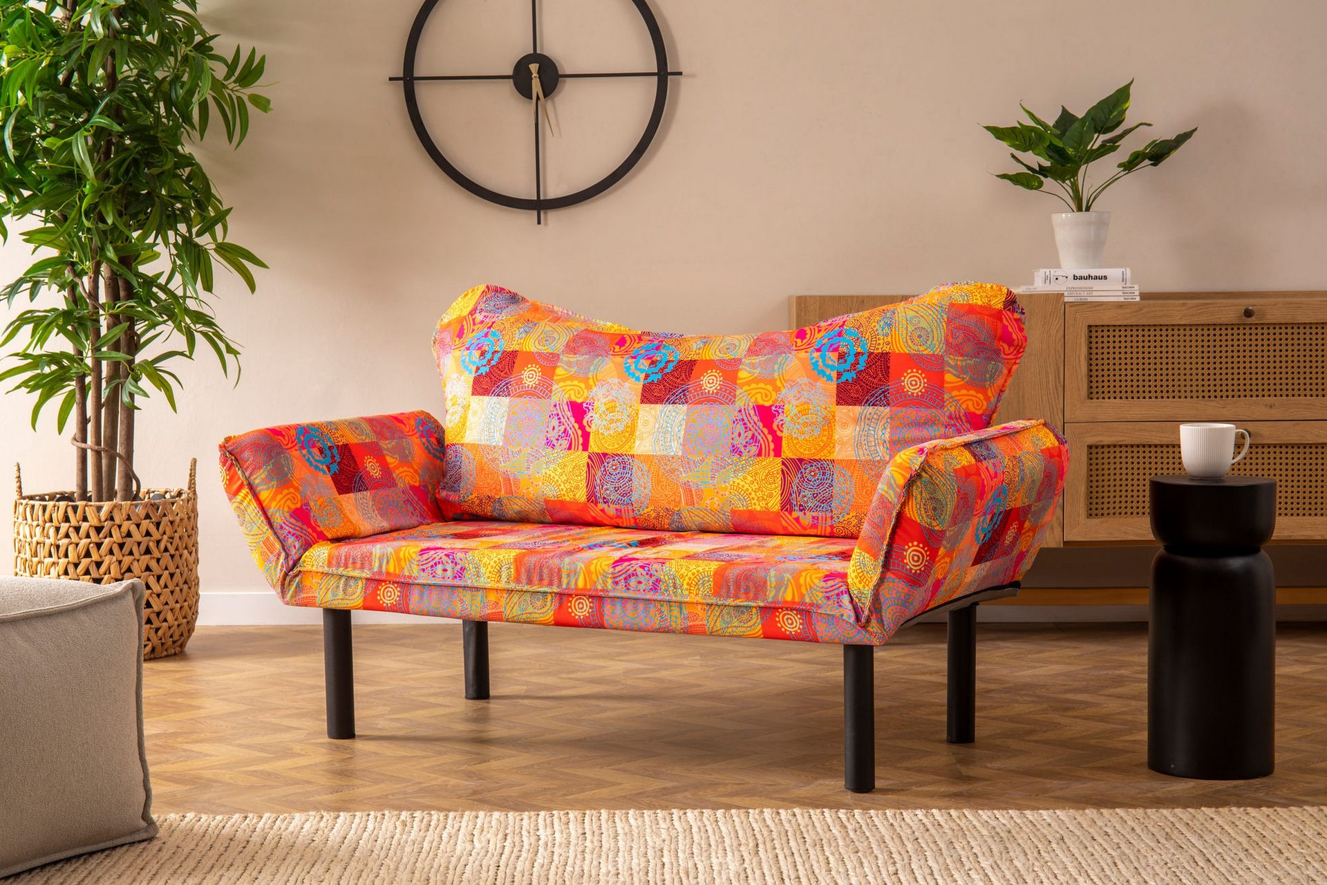Sugarville Bäddsoffa 2-sits 180x65 cm Flerfärgad - Möbler - Vardagsrum - Bäddsoffor