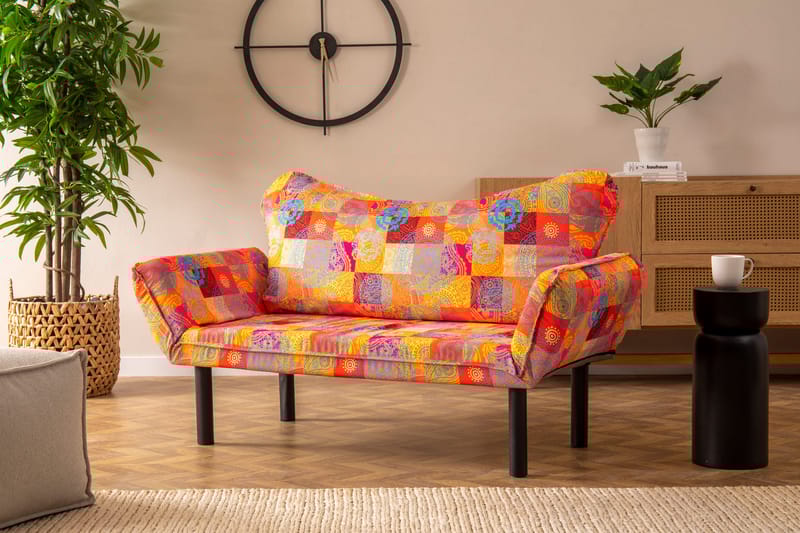 Sugarville Bäddsoffa 2-sits 180x65 cm Flerfärgad - Möbler - Vardagsrum - Bäddsoffor
