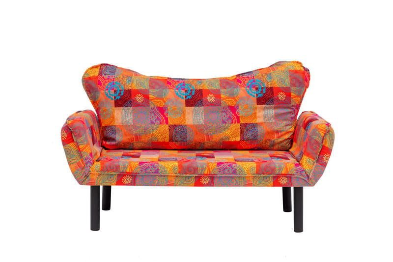 Sugarville Bäddsoffa 2-sits 180x65 cm Flerfärgad - Bäddsoffor - 2-sits bäddsoffa