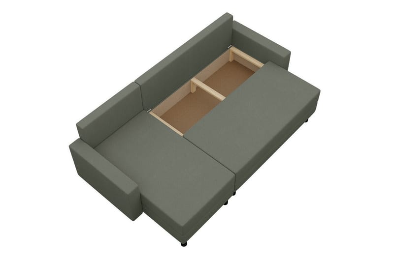 Summerhill 3-sits Hörnbäddsoffa Svart - Möbler - Vardagsrum - Bäddsoffor