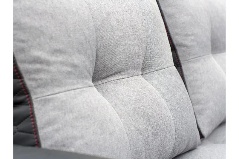 Sydney Divanbäddsoffa 238x140x88 cm LED-belysning - Grå - Möbler - Vardagsrum - Bäddsoffor