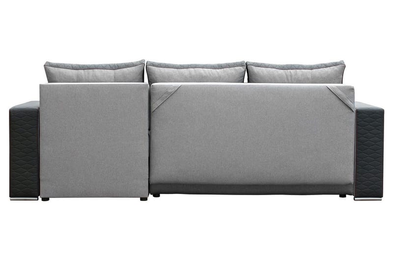 Sydney Divanbäddsoffa 238x140x88 cm LED-belysning - Grå - Möbler - Vardagsrum - Bäddsoffor