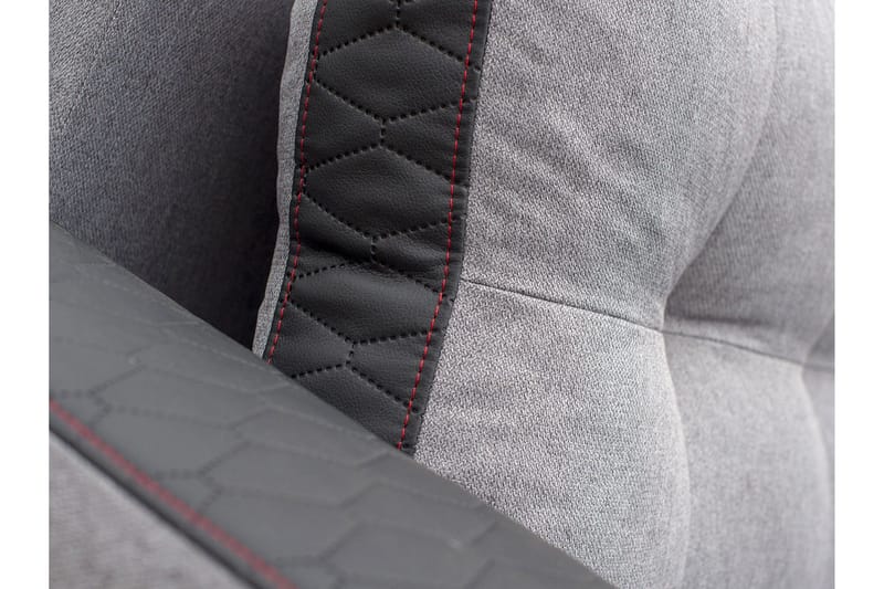 Sydney Hörnsoffa LED-belysning - Brun/Grå - Möbler - Vardagsrum - Bäddsoffor